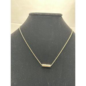 NRQ Affirmation Gold  Tone Necklace